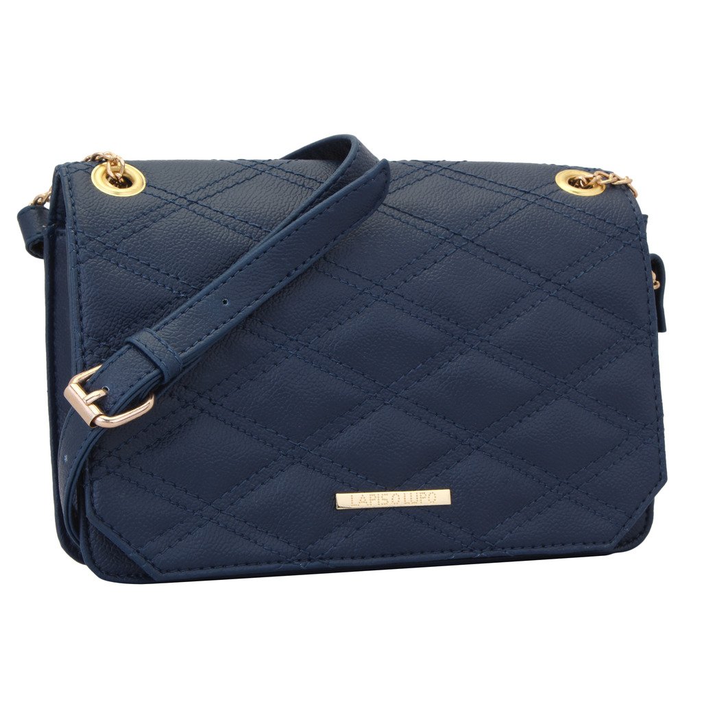 LAPIS O LUPO Azure Women Sling Bag (Blue) (B07CGR6Z6D) Amazon Price History, Amazon Price Tracker