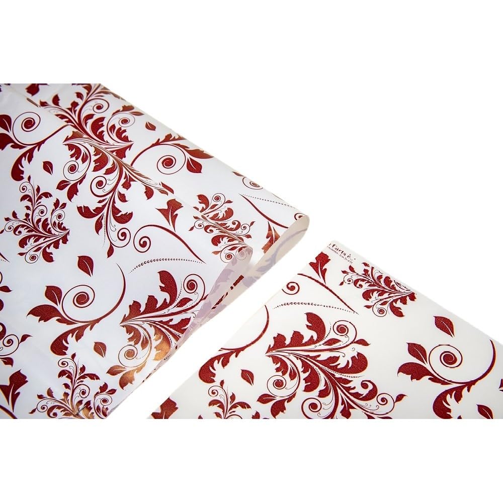 10 KG Fogli Carta PELLEAGLIO ELEGANCE GRANATA Incarto Alimenti 75x100 cm