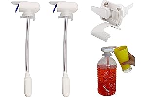 2 Pack Magic Electric Automatic Fridge Tap Drink Straw