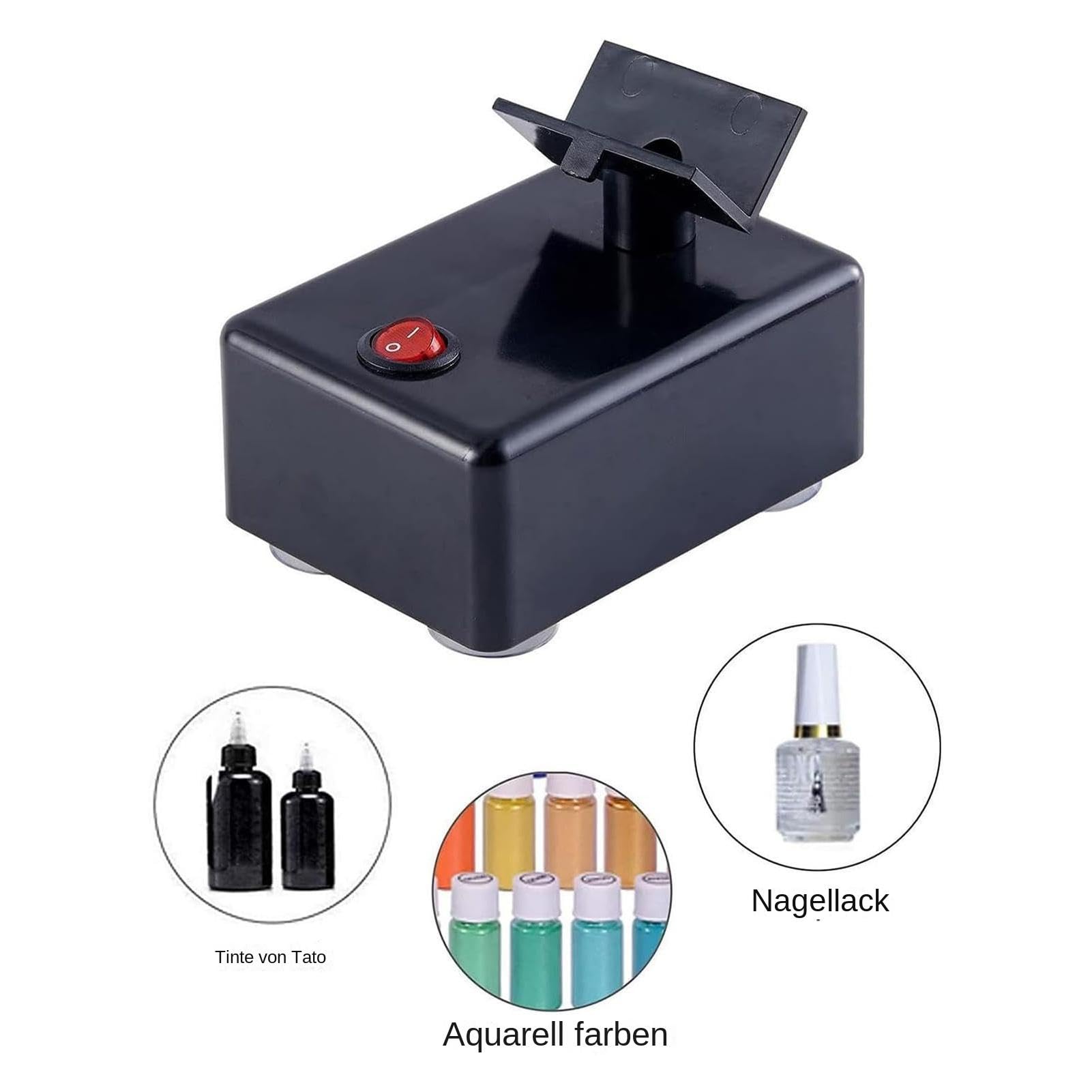 Nagellackmischer, Nagellackstreuer,Nagellackmischer - Mixer für Farben, Nagellack, Wimpernkleber, Schüttelmaschine für Nagelkleber