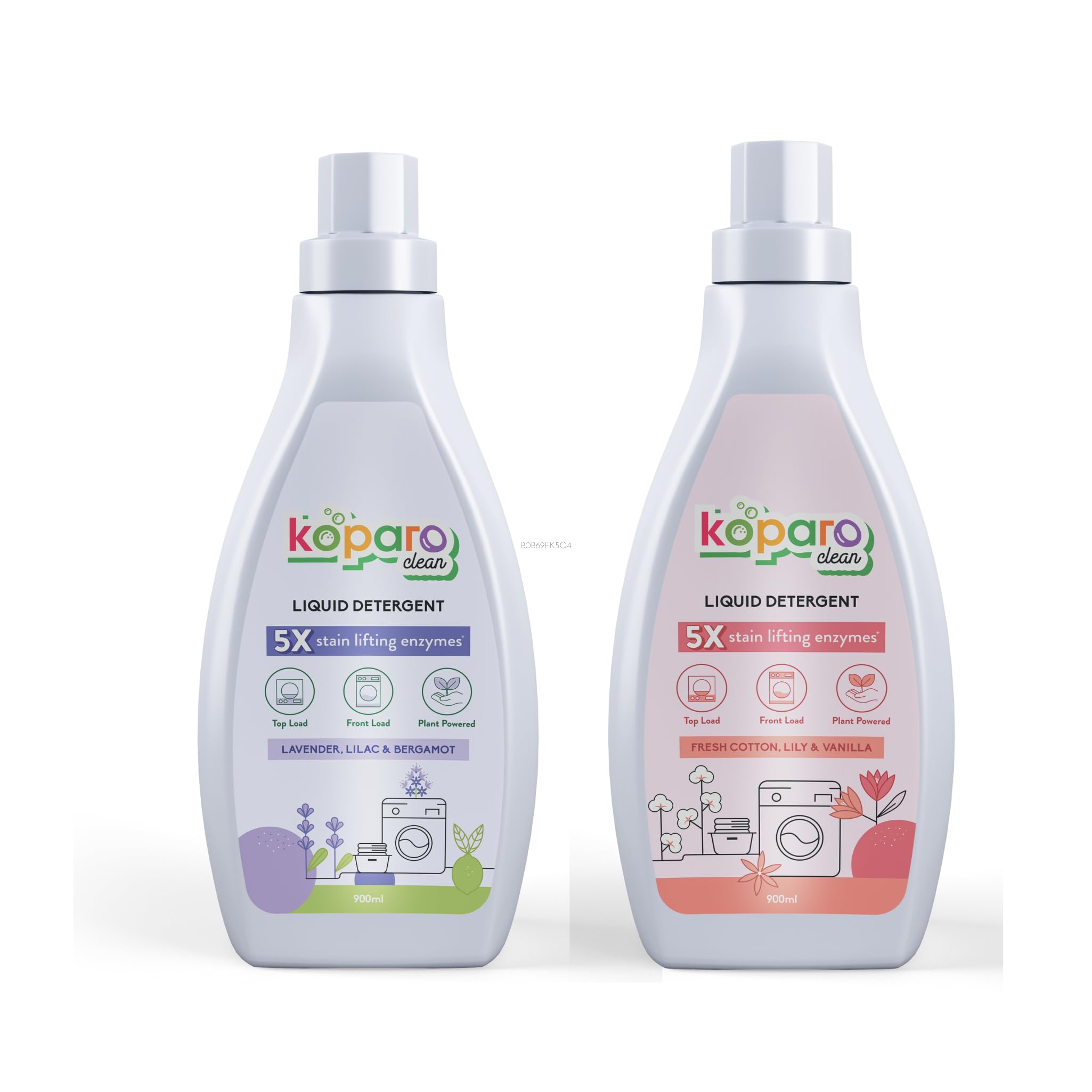 Koparo Natural Laundry Liquid Detergent - 900 ml - Pack of 2 | Top Load, Front Load Washing Machine & Hand Wash Friendly | Non Toxic & Eco-friendly | Safe for Kids (B0B69FK5Q4) Amazon Price History, Amazon Price Tracker