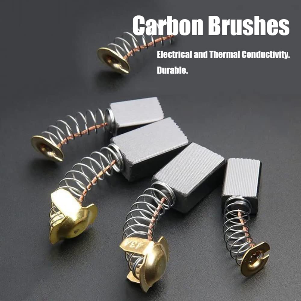 Les Charbons Moteur Lot De 10 Balais De Carbone Pour Moteur électrique (6,5 X 13 Charbon De Moteur