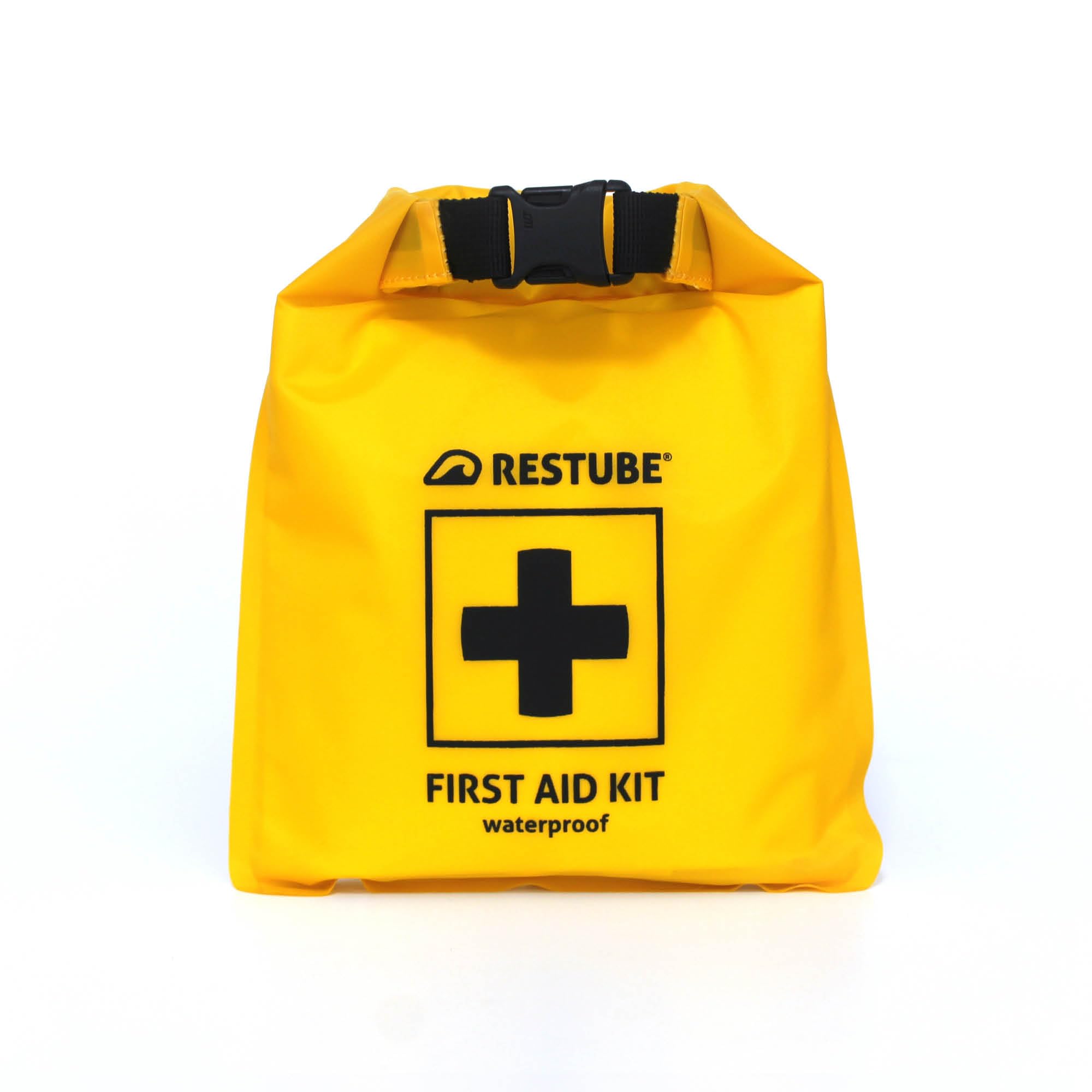 Restube Kit de premiers secours - Pour sports nautiques et extérieur - Trousse de premiers secours étanche - Gadgets de voyage pour voyage, camping, randonnée, enfants, voiture, vélo - Essentiels de