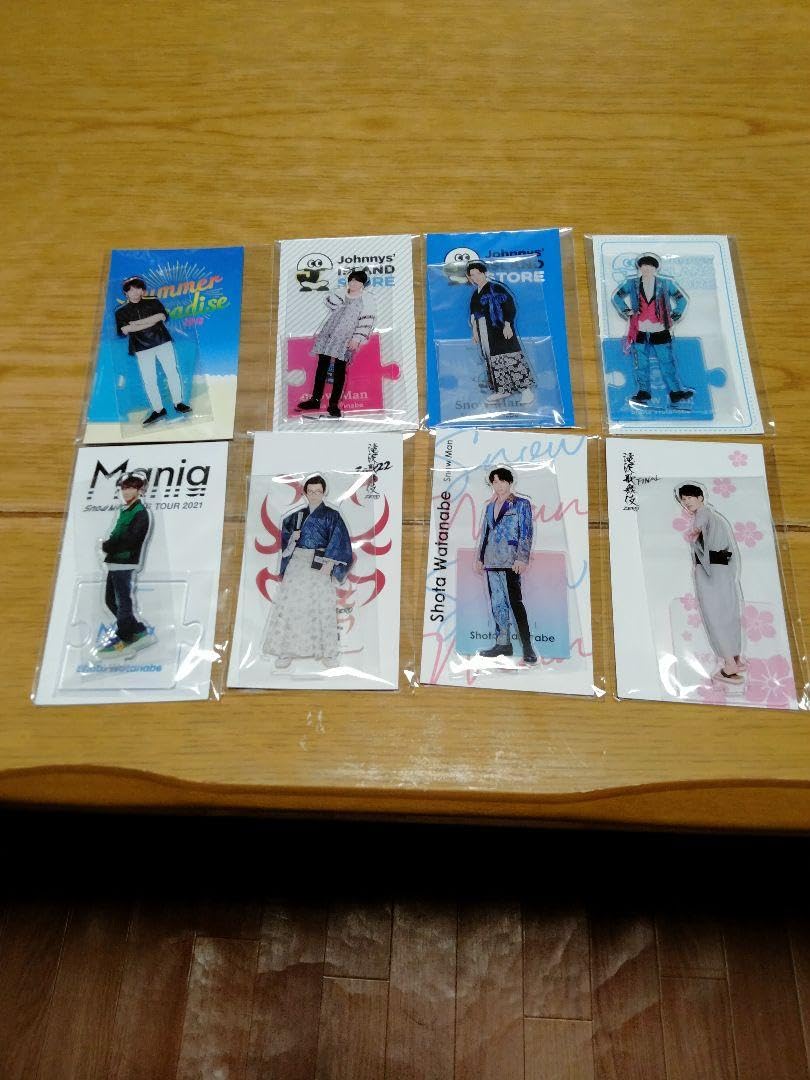 Amazon.co.jp: SnowMan渡辺翔太サマパラ~滝沢歌舞伎23年アクスタ計8点9  