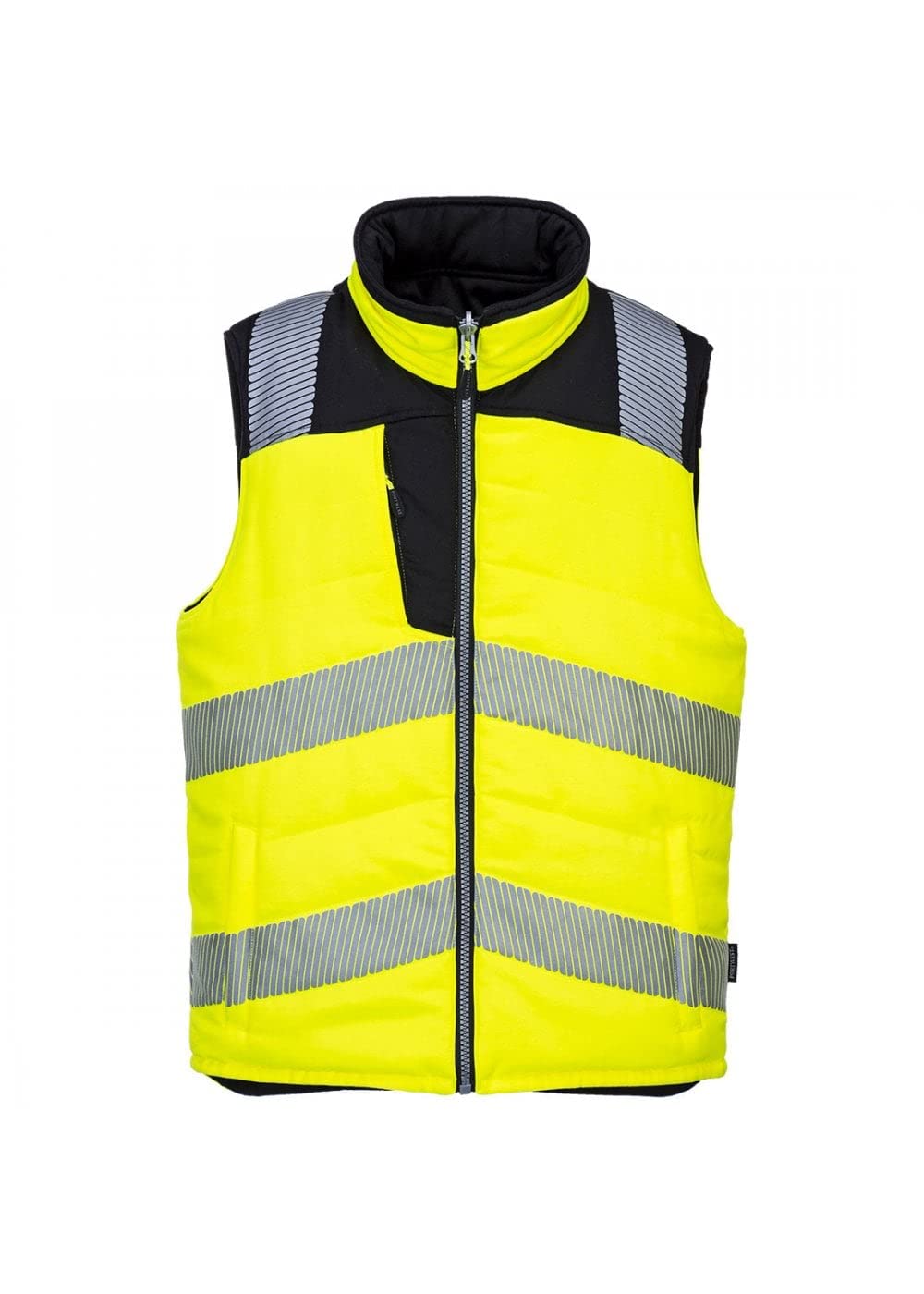 Portwest Hi-Vis Reversible Bodywarmer from B&Q