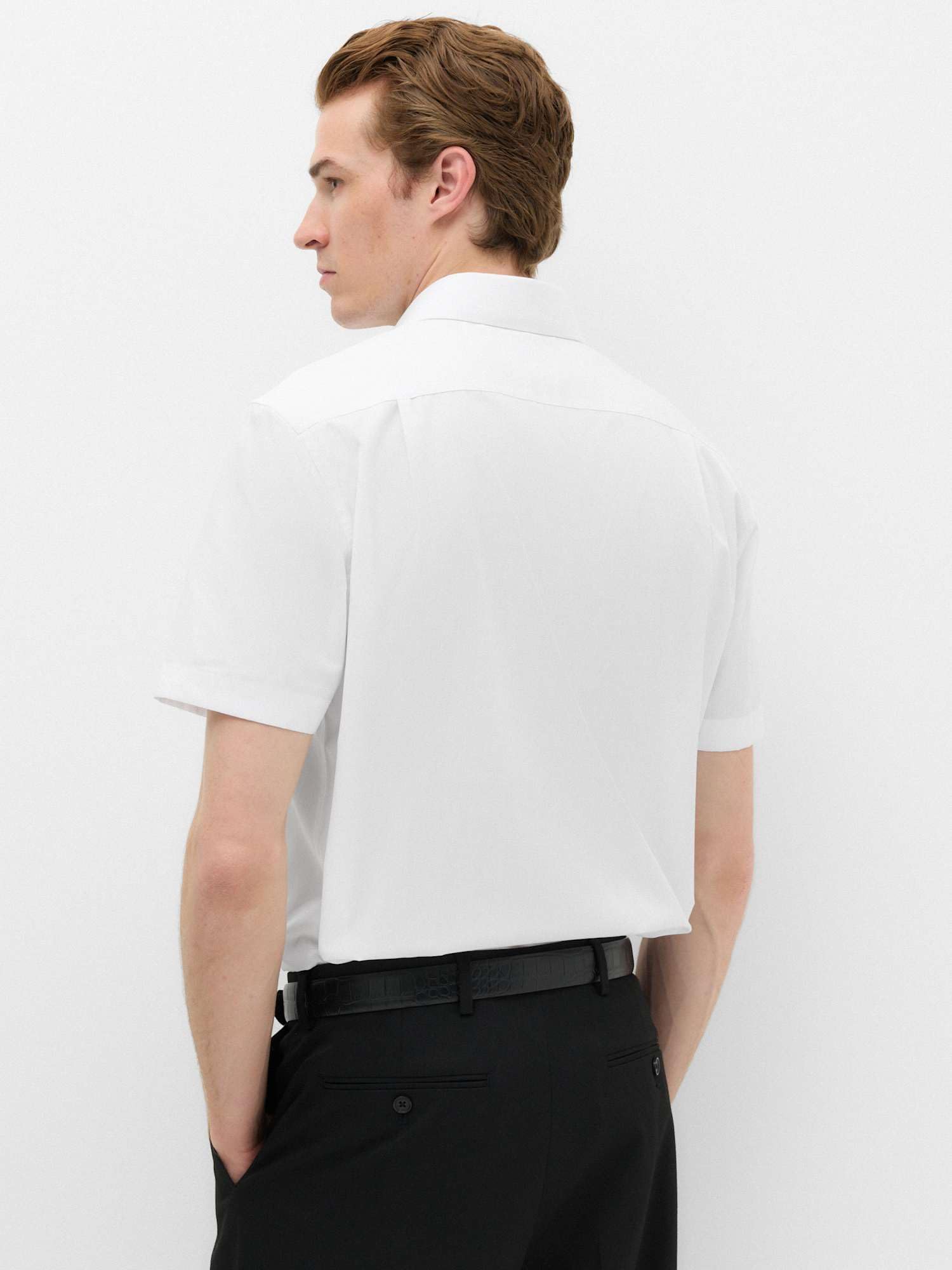 Marks & Spencer 5-Pack Uomo Camicie vestibilità Regolare Stiro Facile a Maniche Corte