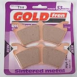 Plaquette de frein Gold Fren compatible avec quad Polaris 500 Sportsman Big Boss 6X6 2000 à 2005 AR