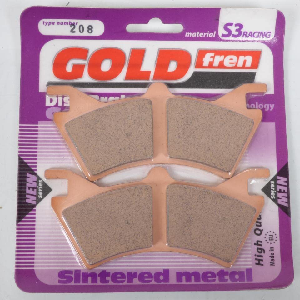 Plaquette de frein Gold Fren pour réparer le manque de mordant arrière du Polaris 500 2003