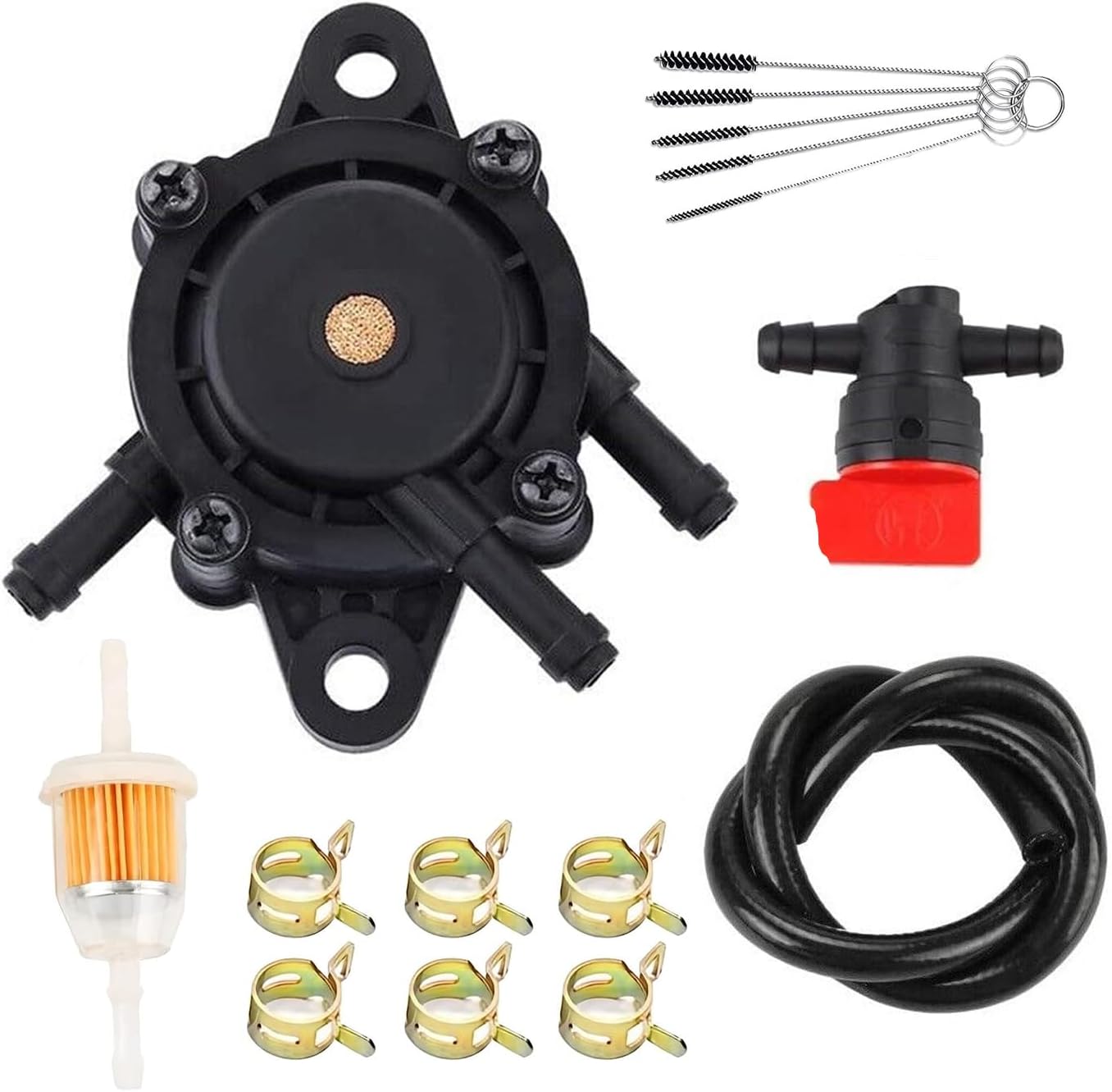 Vacuum Fuel Pump with Fuel Filter Compatibility with Kohler