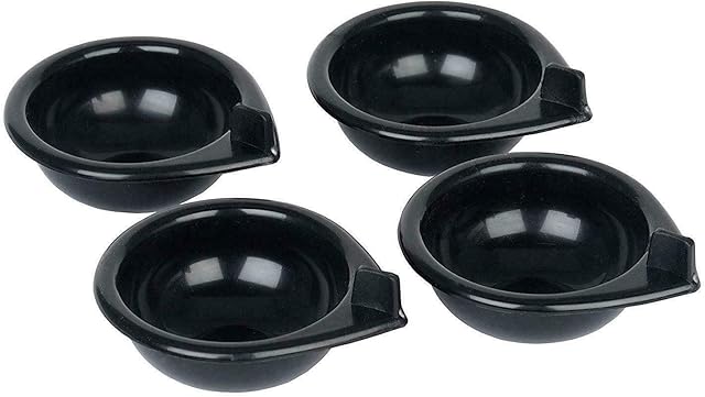 VTL® 4 X Egg Poacher Replacement Cups Cooking Steamer PAN Boiler New Made in UK