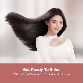 Shark FlexStyle 2 in 1 Hair Dryer & Styler For Straight Hair with