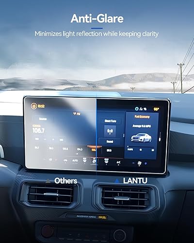 Miniatura 26 de Protector de pantalla de coche para Ford Edge 2024 2025 2023 2022 2021 (SE/SEL/ST-Line/Titanio/ST) Accesorios Protector de pantalla de vidrio