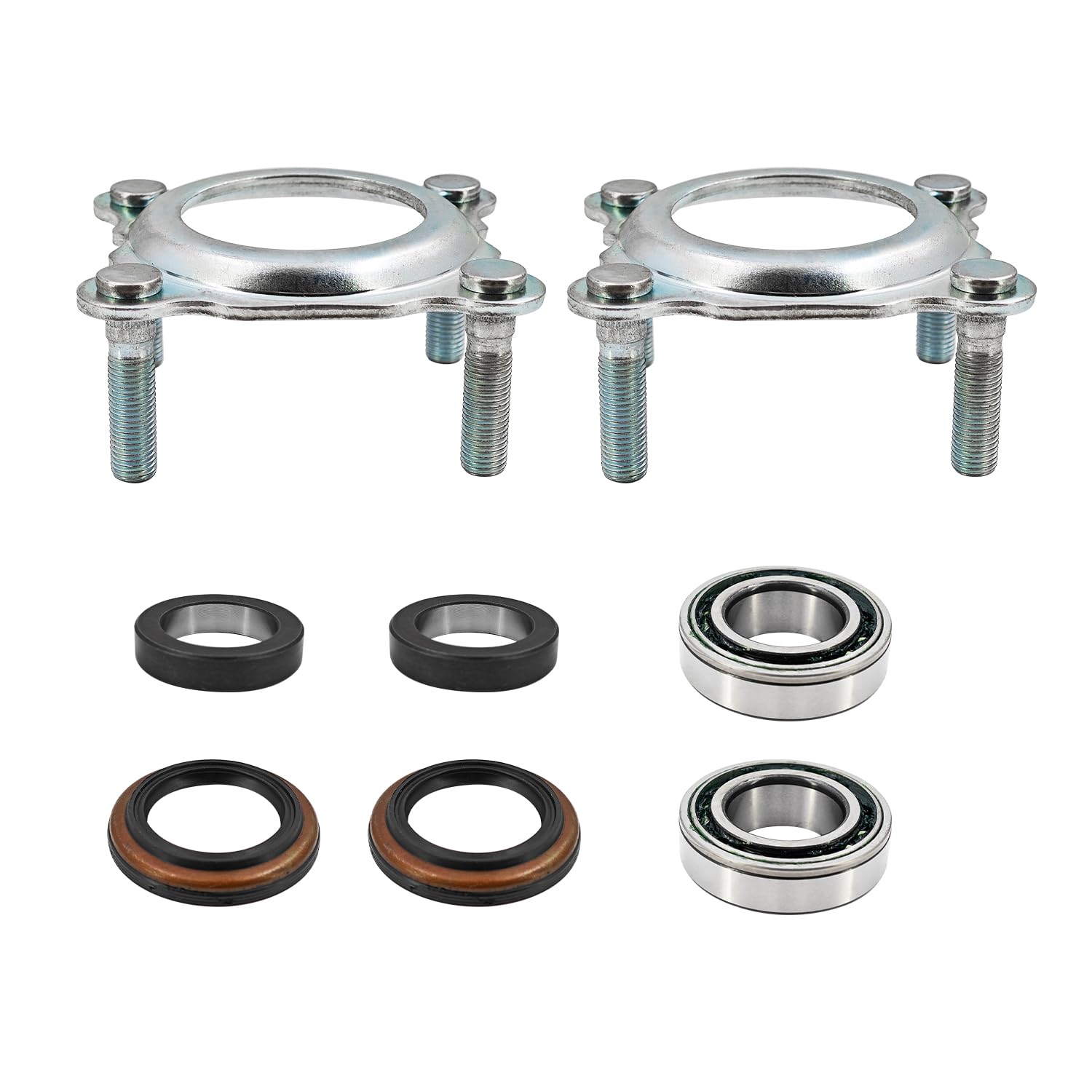 Rear Wheel Axle Drive Shaft Seal Kit Fit for Jeep Wrangler JK 2007-2018 Sport 3.6L 3.8L V6 2 Kits 68003270AA 83503077 68499023AA 68008523AA