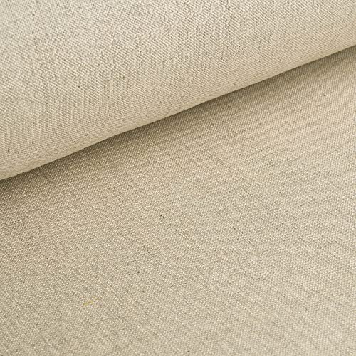 FARO - 100% Lin - Couleur: naturel - mélange - pré-lavé - vendu au mètre