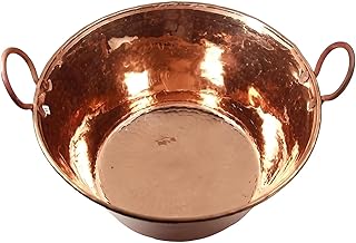 18 inches Cazo De Cobre Para Carnitas Large Heavy Duty Gauge Copper Made in Mexico