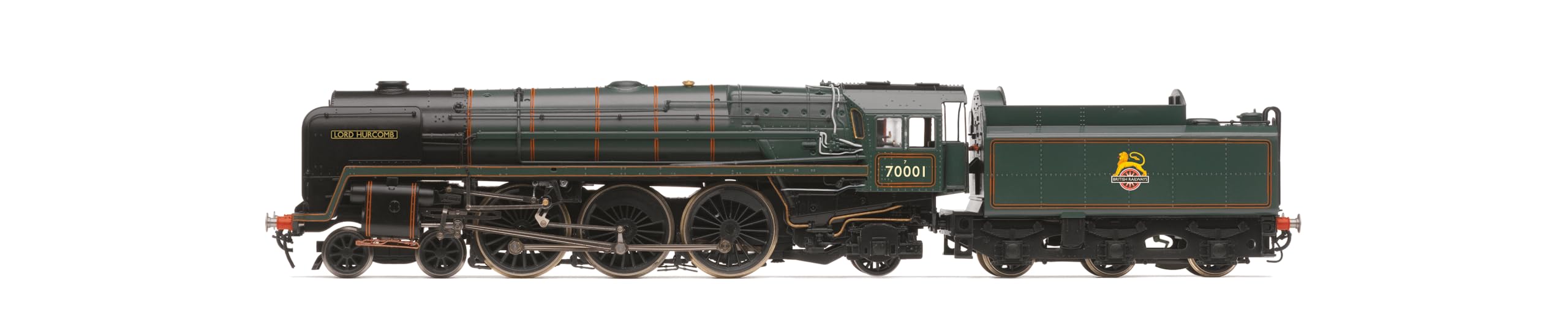 Hornby, Steam Train, R30362 BR (Early), Britannia Class, 4-6-2, 70001 'Lord Hurcomb'