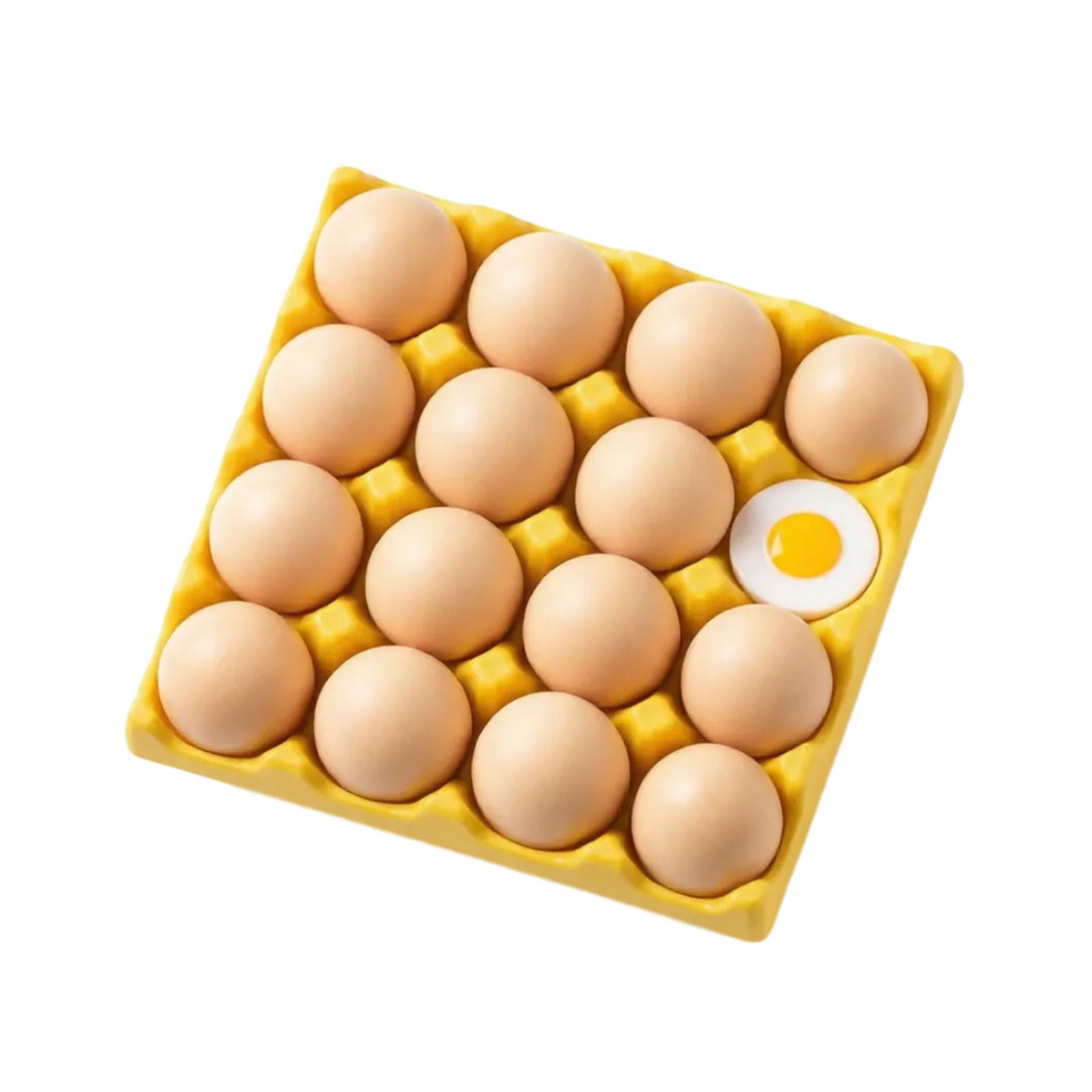 Elnwnnkc Eggs Fridge Magnets 3D Resin Magnet Refrigerator Stickers for Refrigerators, Whiteboards, Maps and Other Items Fridge Stickers