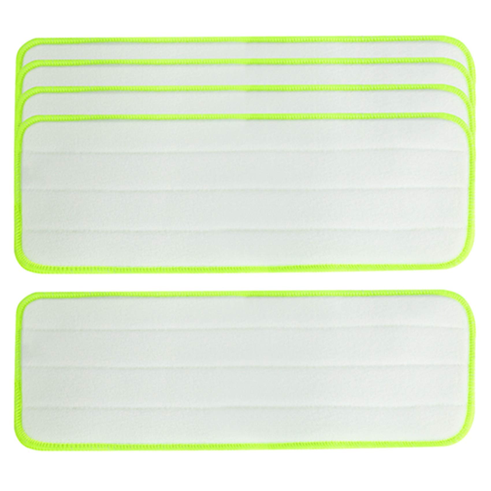 Lot De 6 Tampons Microfibre Réutilisables Pour Serpillière - Lavables Machine, Taille Universelle 25-30 Cm - Pour Sols Durs (parquet, Carrelage)