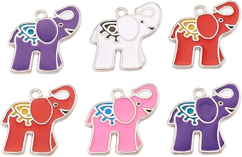 50pcs esmalte amor corazón encanto colgante luz oro aleación corazón cuelga encantos para el día de San Valentín regalo joyería fabricación