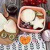Sandwich Cutter and Sealer,Round Heart Star 3Pcs Shapes Sandwich Decruster Press Mold+8pcs Stainless Steel Mini Vegetable Cookie Cutters,Bread Sandwich Decruster Pancake Maker DIY for Kids Bento