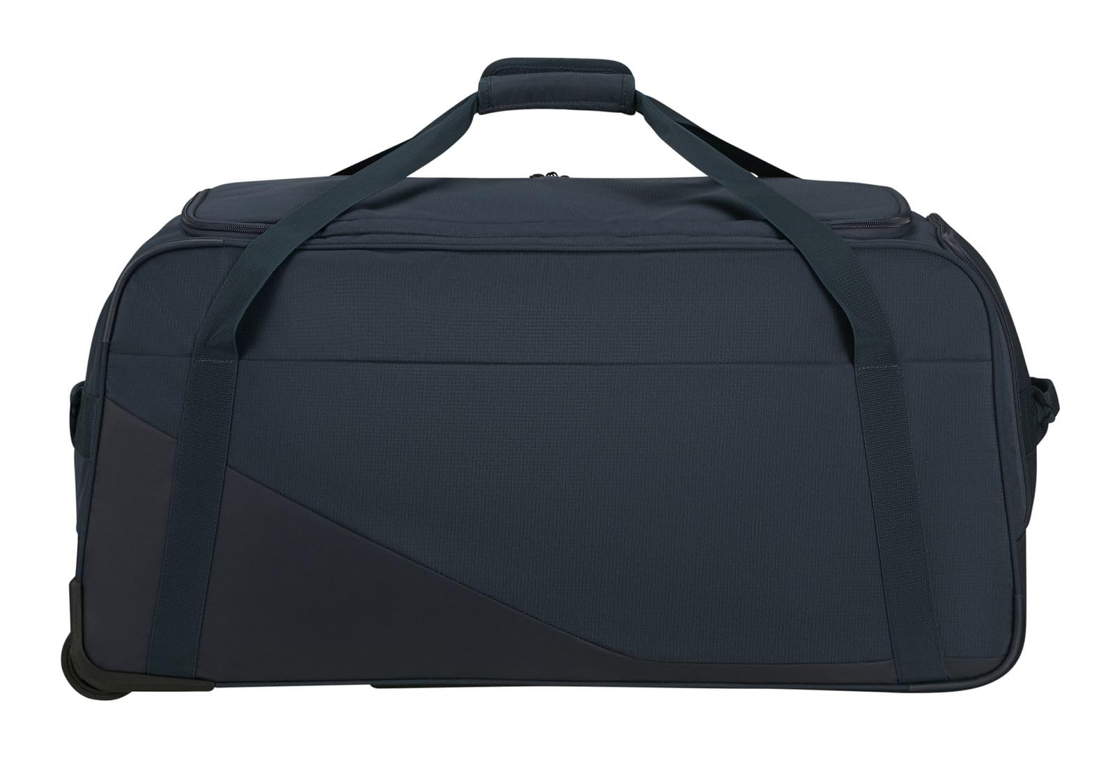 American Tourister City Racer - Borsone con Ruote 77 cm, 129 L - Ampio Spazio & Scomparto Scarpe Separato - Idrorepellente, Manici Multipli, Resistente - Blu (Navy)