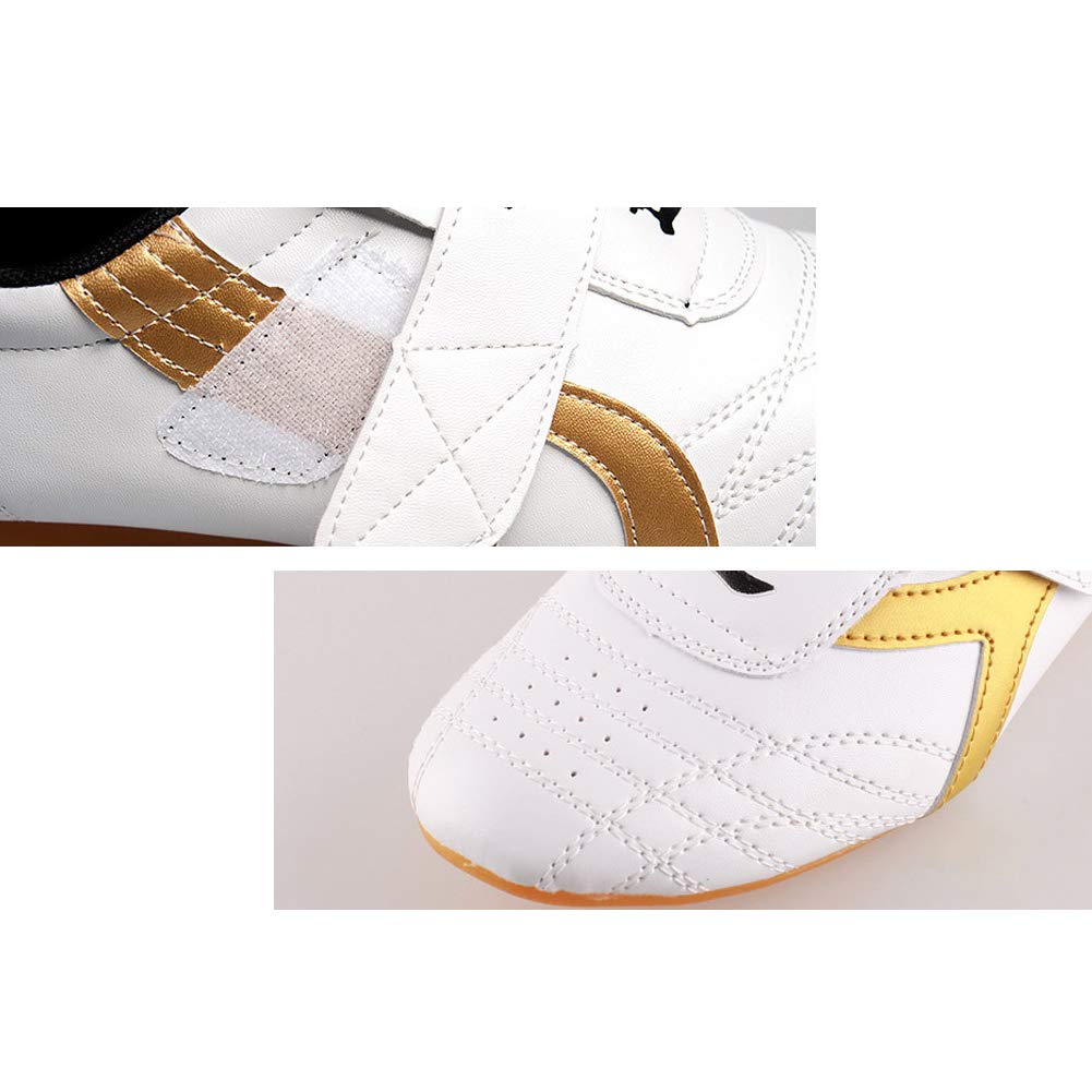 Wakects Taekwondo, Zapatillas de deporte Zapatos Kung Fu Tai Chi Transpirables para Adultos y Niños, Zapatillas Deportivas Taekwondo Entrenamiento
