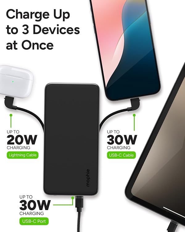 mophie Powerstation Plus 10,000mAh Power Bank by mophie - Used condition - Image 3