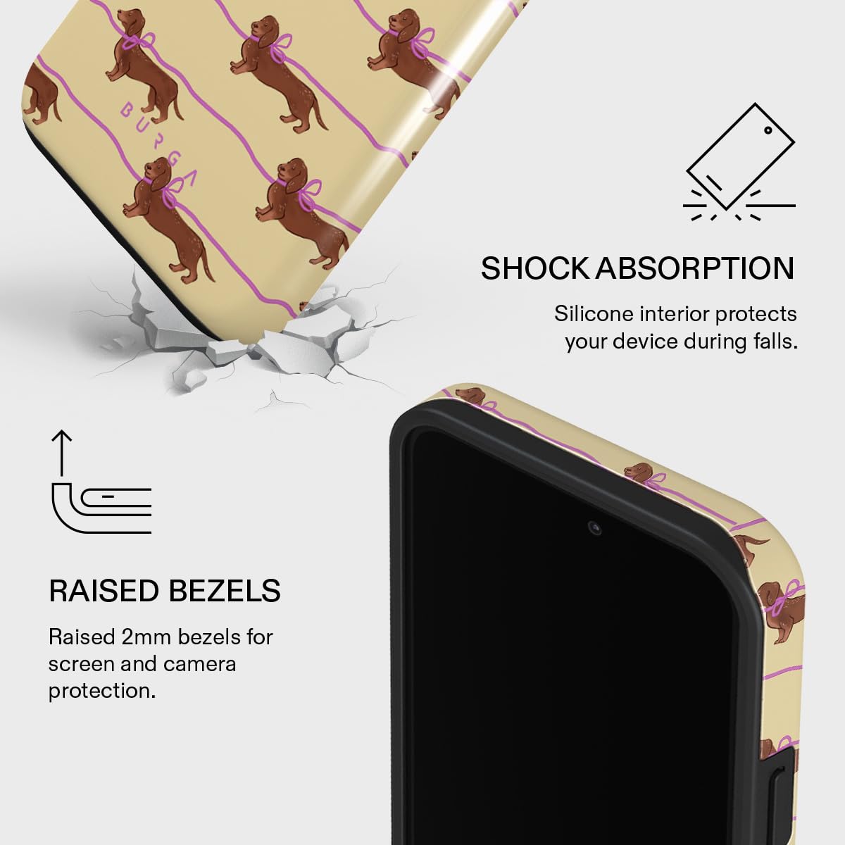 Amazon.co.jp: BURGA ユニセックス 携帯電話ケース iPhone 14 Pro Max