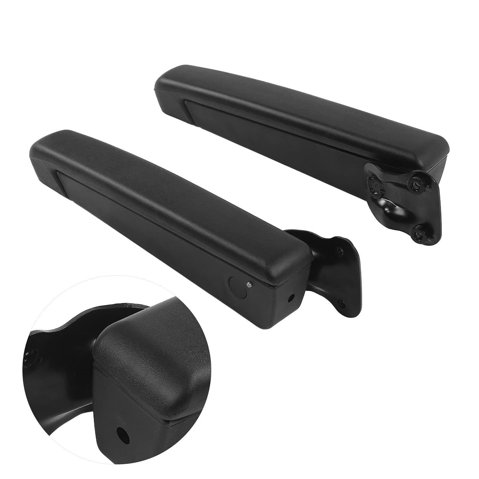 Podłokietnik Siedzenia, 1 para Pokrowca na Podłokietnik do Regulowanego Podłokietnika Siedzenia Przeciwko Gąbce PU Akcesoria Uniwersalne do Samochodów Ciężarowych