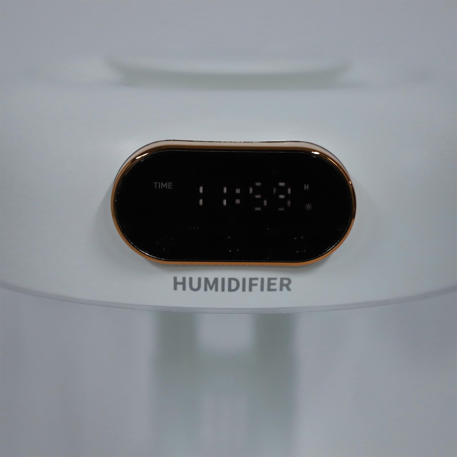 Umidificatore a Doppio Spruzzo Umidificatore Personale Silenzioso 3L con Luce Notturna per Camera da Letto, Ufficio, Dormitorio