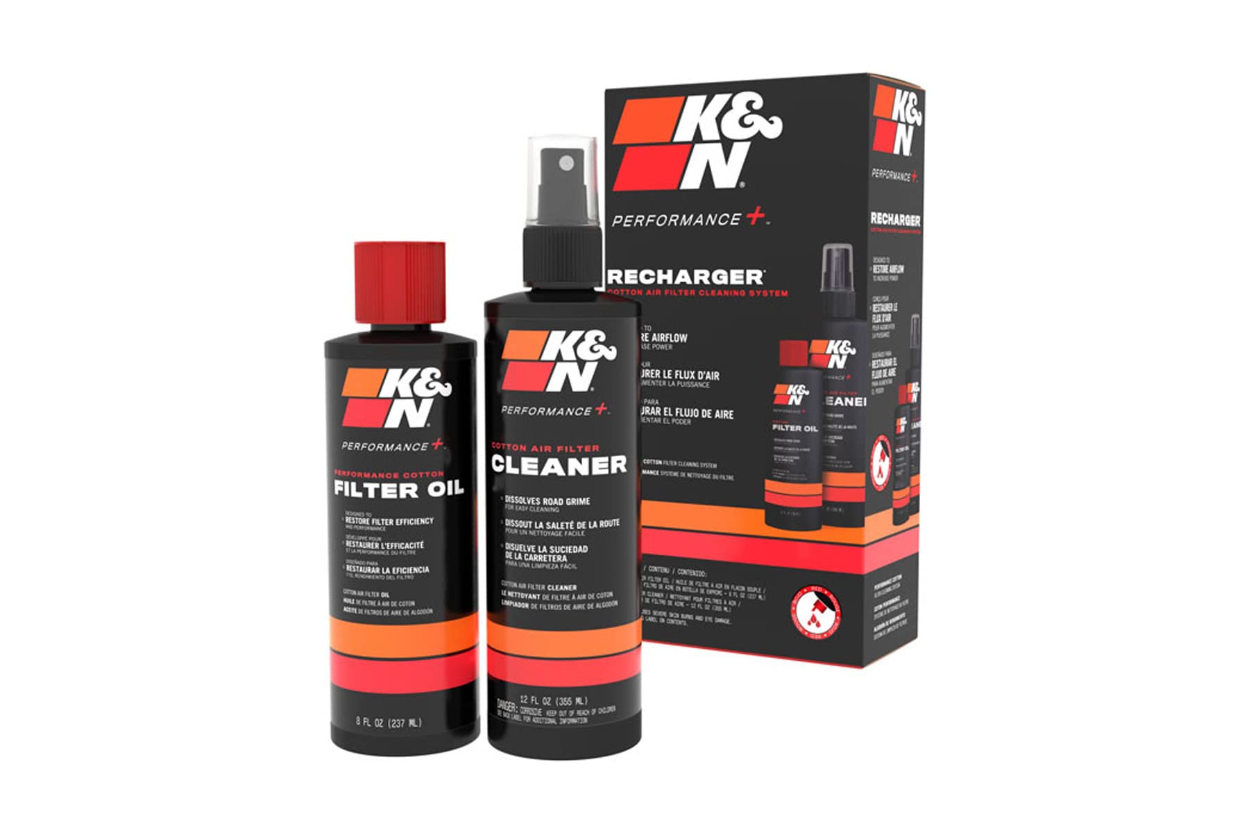 Amazon | K&N エアーフィルターケアサービスKIT オイル237ml