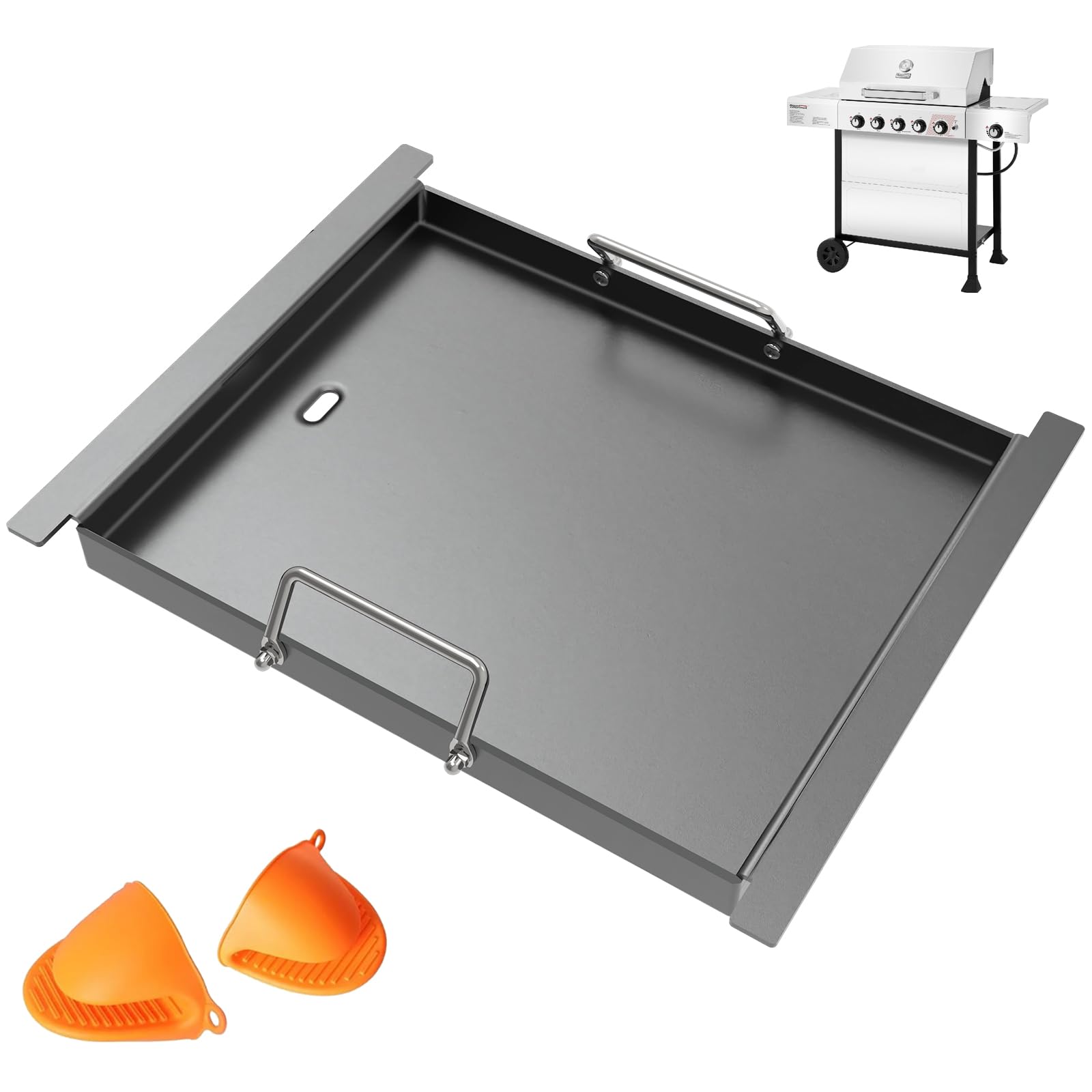 Flat Top Griddle Insert for Royal Gourmet Models GA5401T 5-Burner BBQ Grill