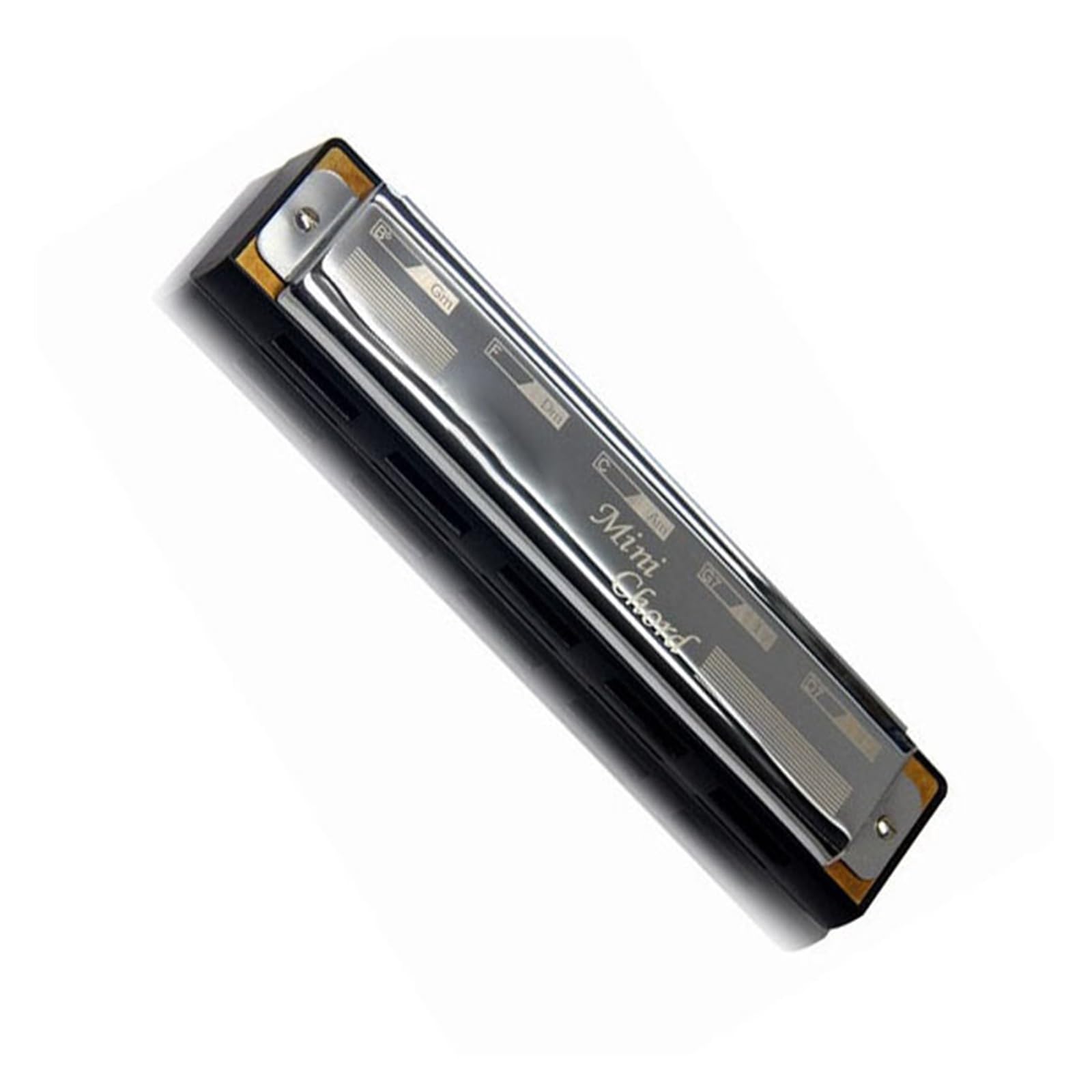 Armonica Blues Armonica A Bocca Mini Chord Ensemble (5 Fori) | Armonica a armonica Mini Chord Ensemble (5 fori) per adulti e principianti - Strumento a fiato