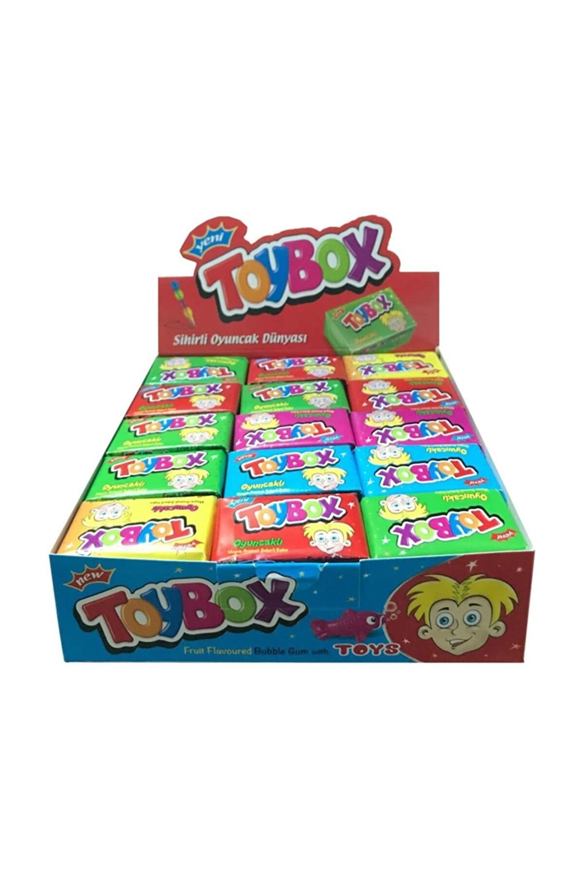 Toybox Oyuncak Dolu Sakız Kutusu 30 x 5 g