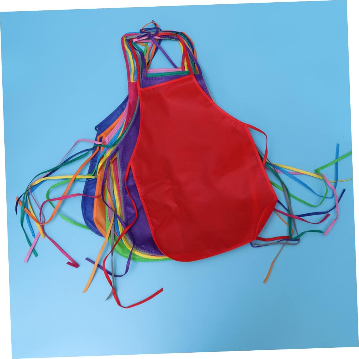 12pcs Boys and Girls Art Smock No Mess Paint Aprons for Girls Boys Painting Aprons Reusable Artists