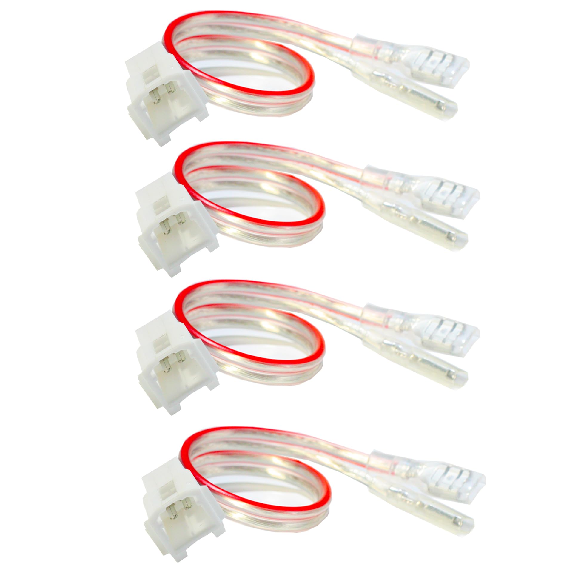 Front-Armaturenbrett-Hochtöner, Lautsprecher, Kabelbaum-Adapter, Stecker, Ersatz für Do-dge Ram JEE-p Chry-sler 2005–2022 Aftermarket Dash Hochtöner Audiokabelstecker, 4 Stück