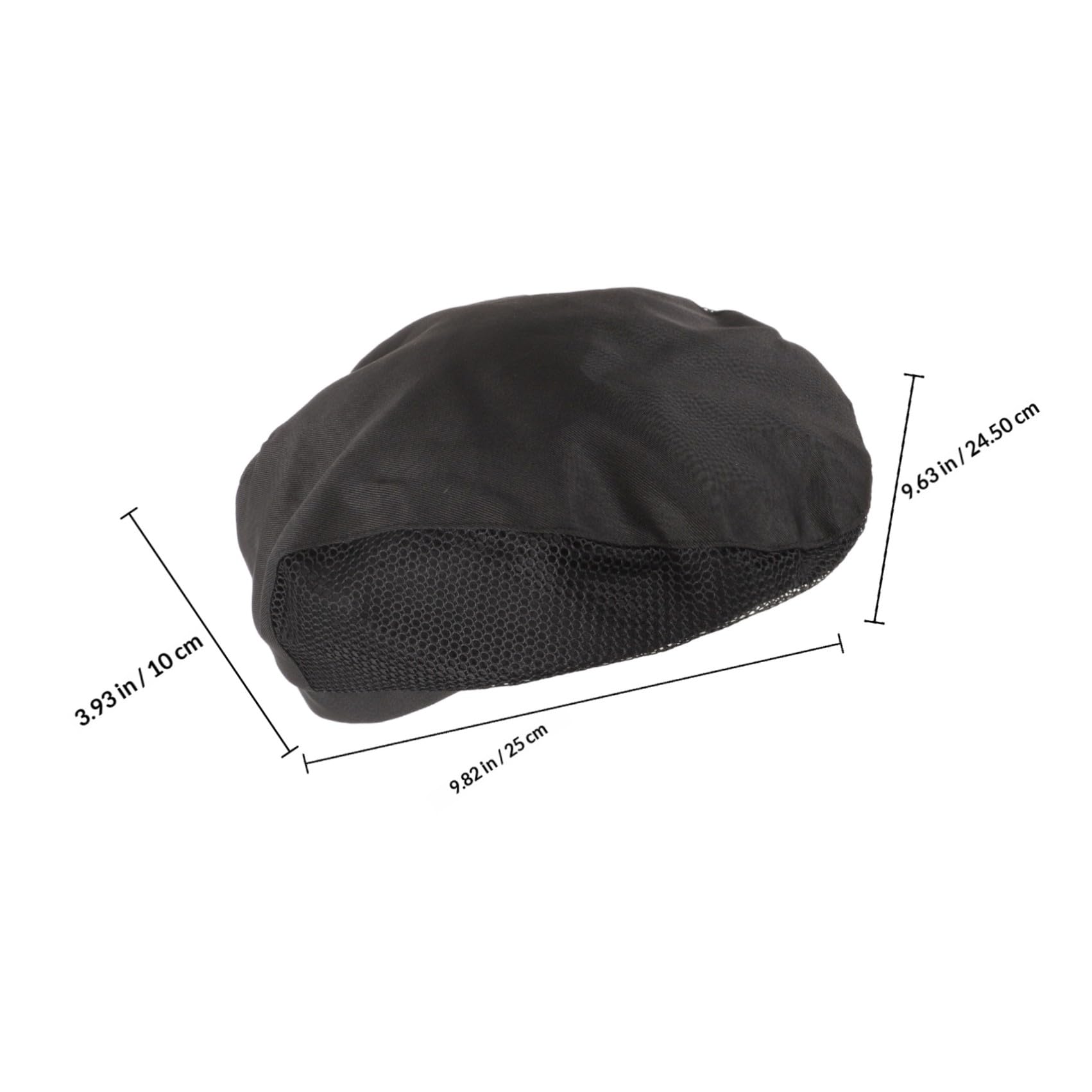 Generico 2 Pezzi Cappelli da Cuoco in Rete Traspirante per Ristorante Bar Pasticceria