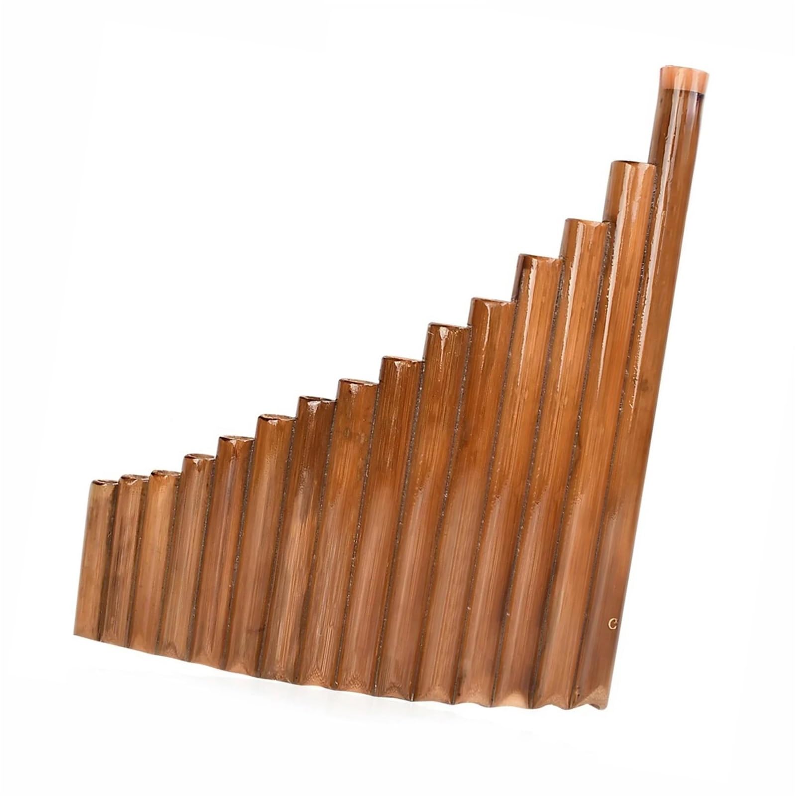 Profesjonalne Fletni Pana Zestaw Fletni Pana G Major 15 Tube Brązowy(Right-Hand)