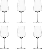 Zalto Denk'Art - Bicchiere da vino universale in cristallo soffiato a mano 6 Pack Trasparente - 1