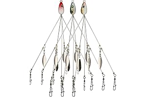 5 Arms Umbrella Rigs for Fishing - a Swimbait Lure Kit Designed...