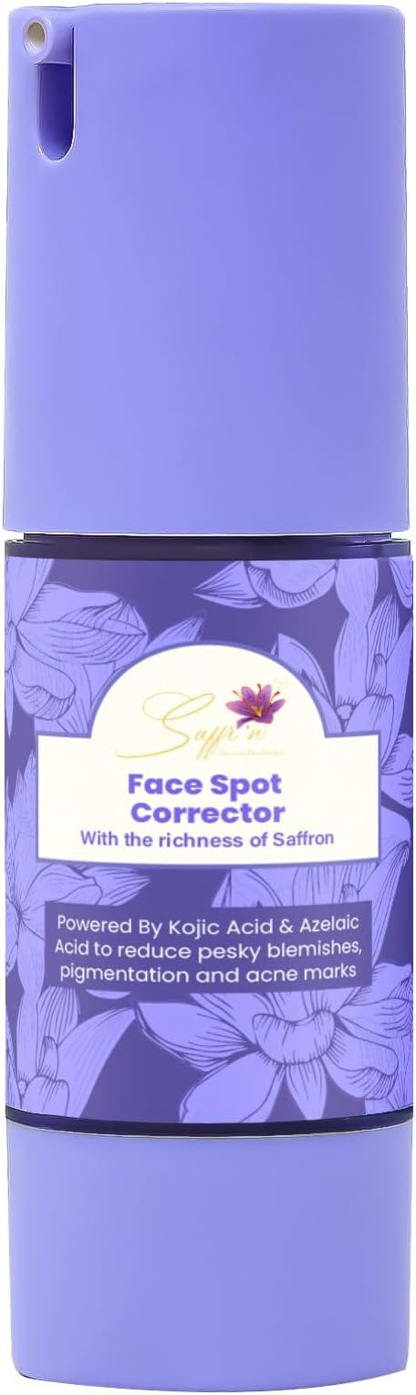 Face Spot Corrector with Saffron extract, 1% Kojic acid, for Face Spots Reduction | 30 g
