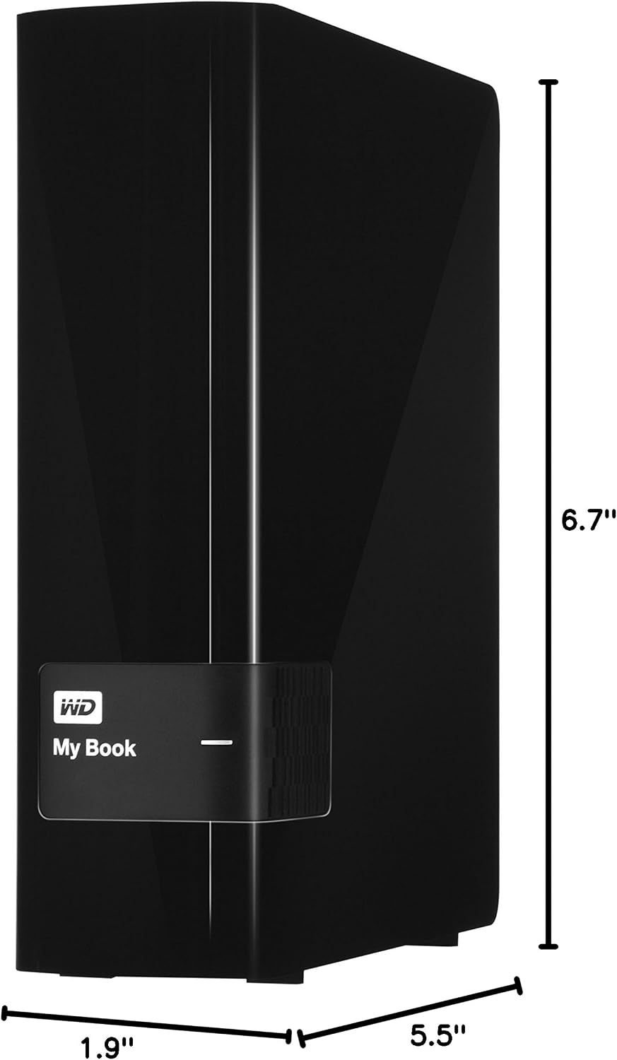 WD 2TB My Book Desktop External Hard Drive - USB 3.0 - WDBFJK0020HBK-NESN