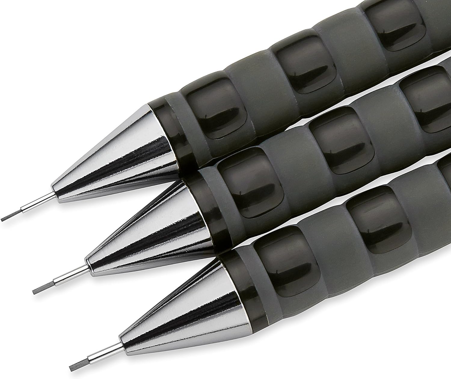 rOtring Tikky Mechanical Pencil | 0.35mm, 0.5mm and 0.7mm | HB Lead | Black Barrel | 3-Piece Set x 2 - Image 4