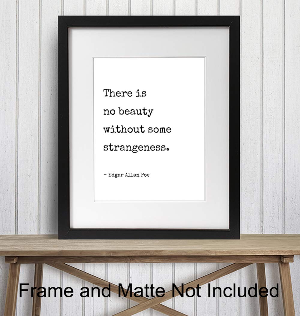 Edgar Allan Poe Quote Poster - Gothic Wall Art -2