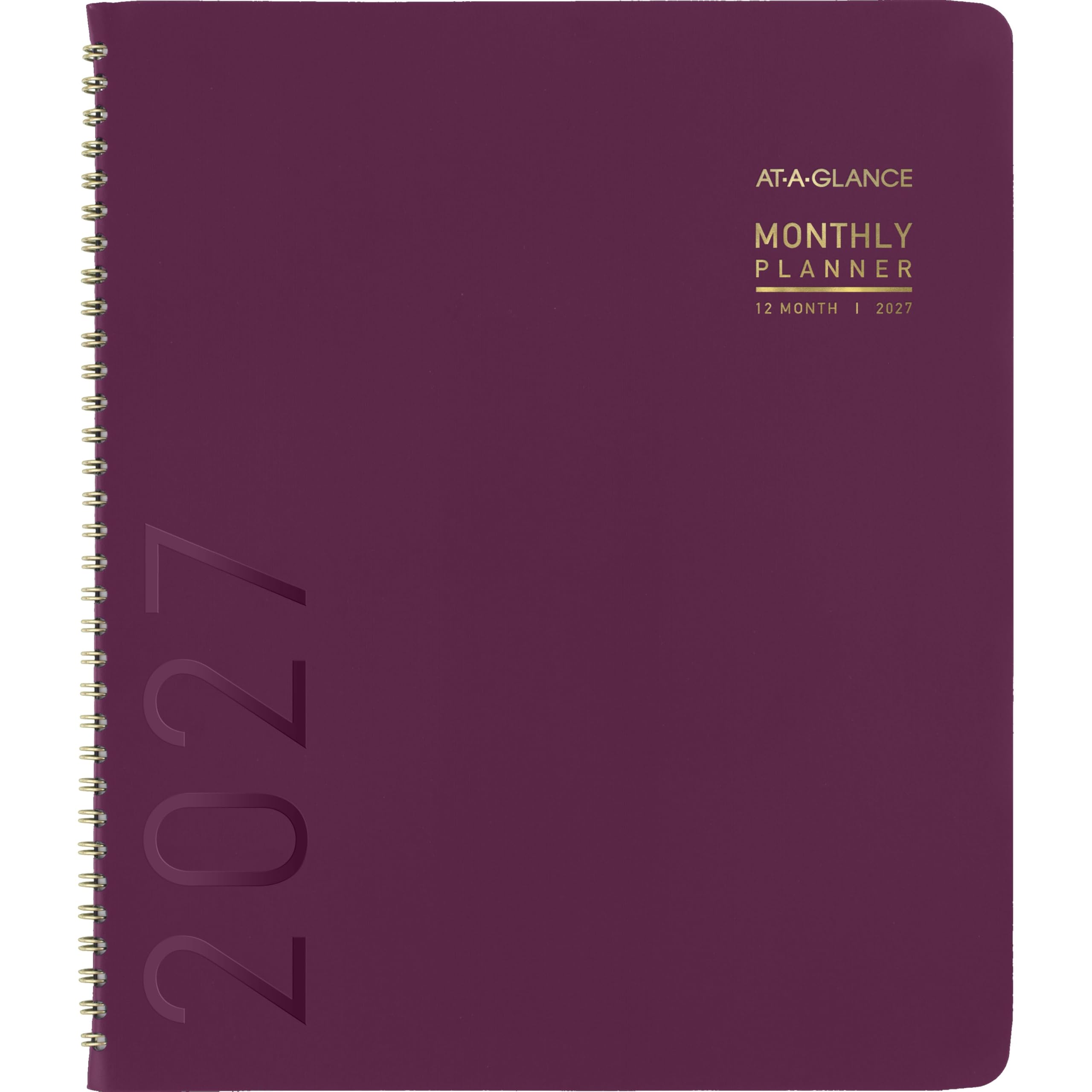 AT-A-GLANCE Agenda 2027, mensile, 22,9 x 27,9 cm, contemporaneo, viola (70250 x 1427)