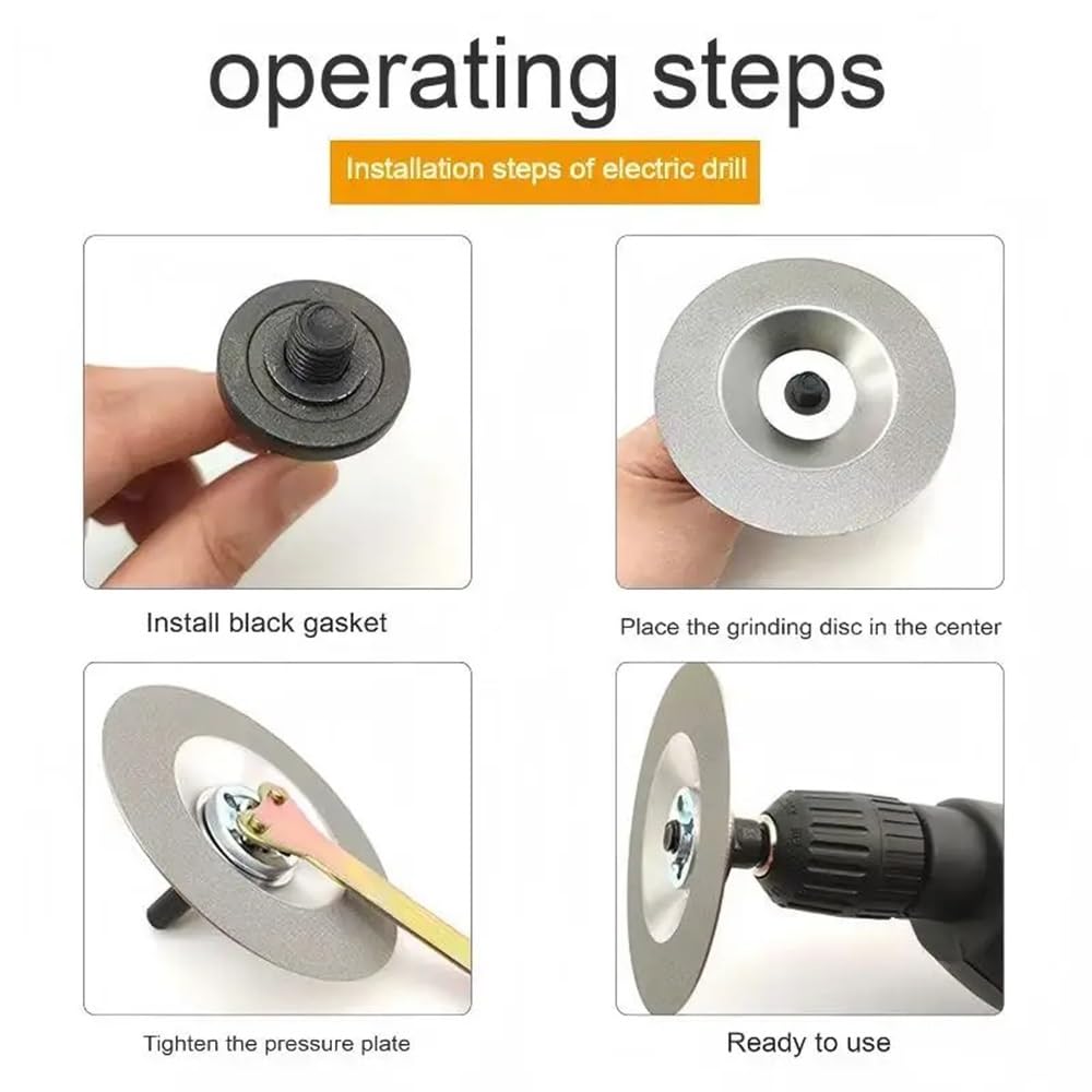 Diamond Cutting and Grinding Disc Ceramic Tile Trimming and Chamfering Marble Stone Polishing and Grinding Disc