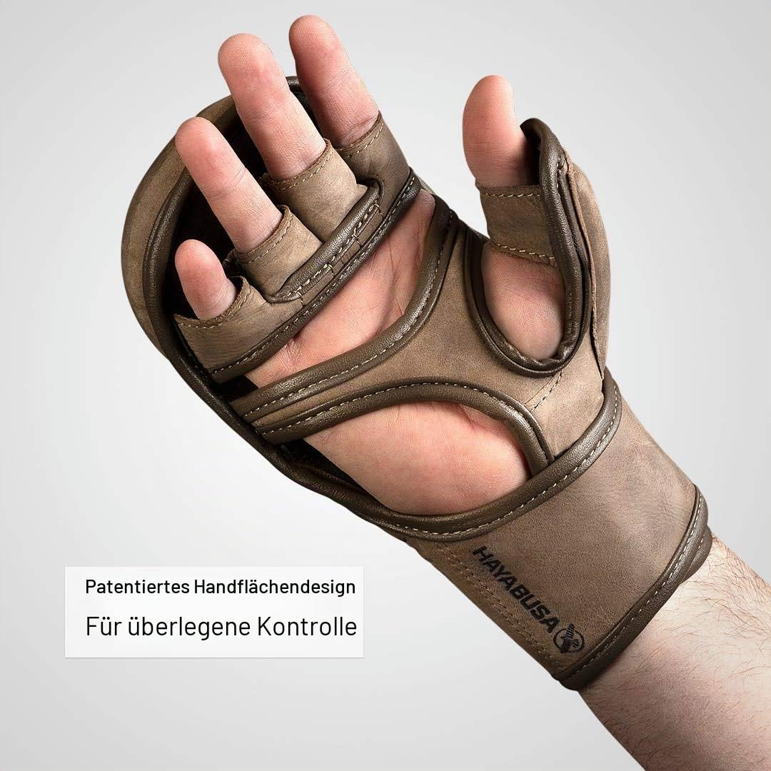 Hayabusa T3 LX 7oz Hybrid-Handschuhe aus Leder Ideal für Kampf