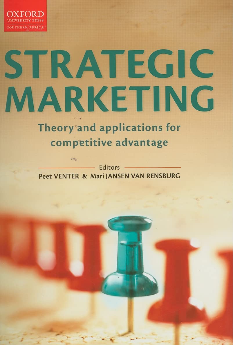 Strategic Marketing 9780195987065 Venter Books