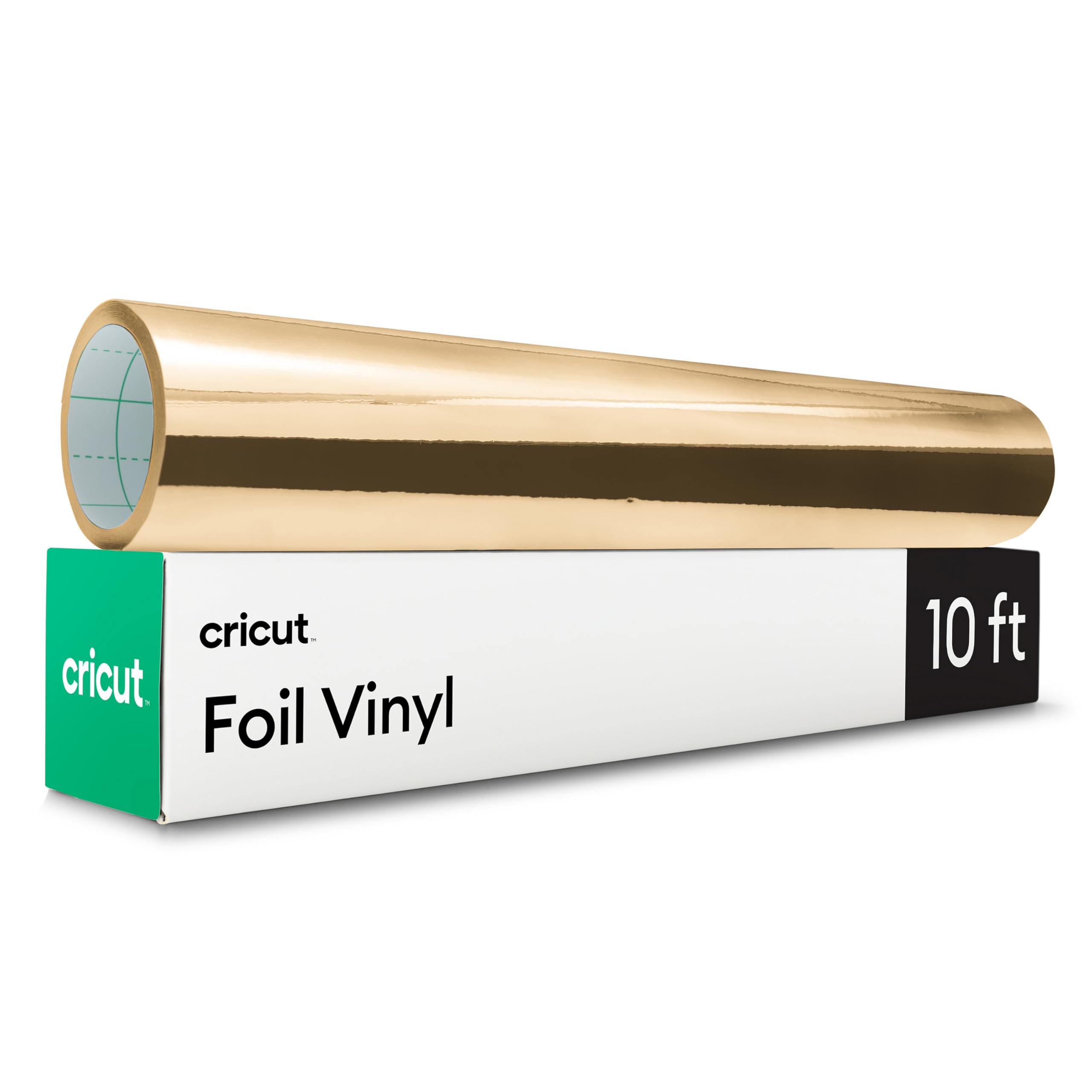 Cricut® Foil Vinyl - Gold - 12 in x 10 ft - DIY Personalized Decals, Labels, & More - Metallic Finish - Long Lasting - Optimized Cutting Machines-picture-28