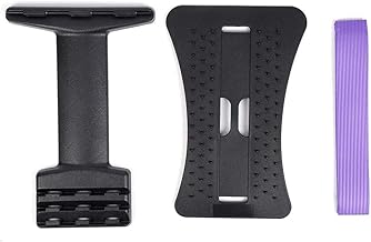 Baoblaze Alongamento Costas Massageador Fitness Apoio Lombar Disco Casa Relaxamento Coluna Dor Cama - Roxo